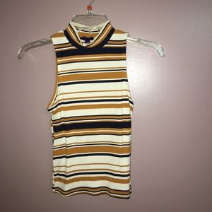 Aeropostale Turtleneck Sleeveless Top